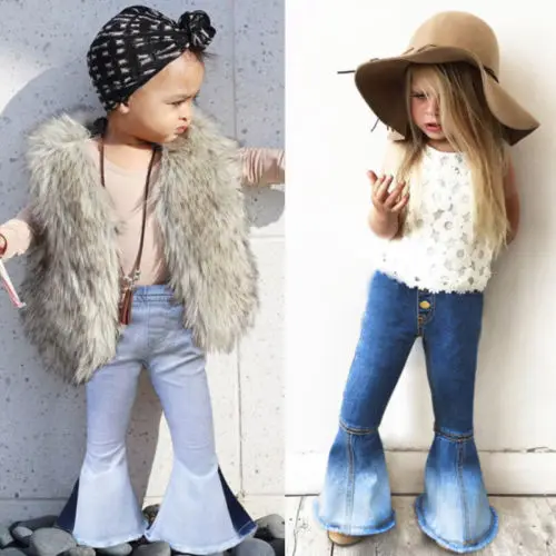 Toddler Baby Kids Girls Denim Bell Bottom Pants Jeans Wide Leg Trousers Casual Daily Children Girl Pant Clothing Boot Cut
Toddler Baby Kids Girls Denim Bell Bottom Pants Jeans Wide Leg Trousers Casual Daily Children Girl Pant Clothing Boot Cut