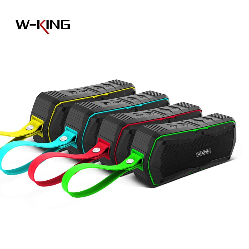 W-king Outdoor Waterproof Bluetooth Speaker with Mic TF Card AUX in Portable Wireless Outdoor Loudspeakers 4000mAh for Phone PC
W-king Outdoor Waterproof Bluetooth Speaker with Mic TF Card AUX in Portable Wireless Outdoor Loudspeakers 4000mAh for Phone PC