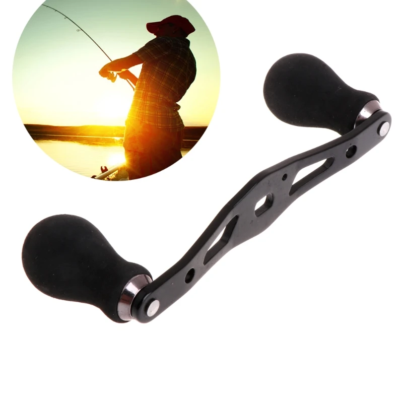Fishing Handle Reel Double Knob Replacement Baitcasting Accessory Aluminum Alloy
Fishing Handle Reel Double Knob Replacement Baitcasting Accessory Aluminum Alloy