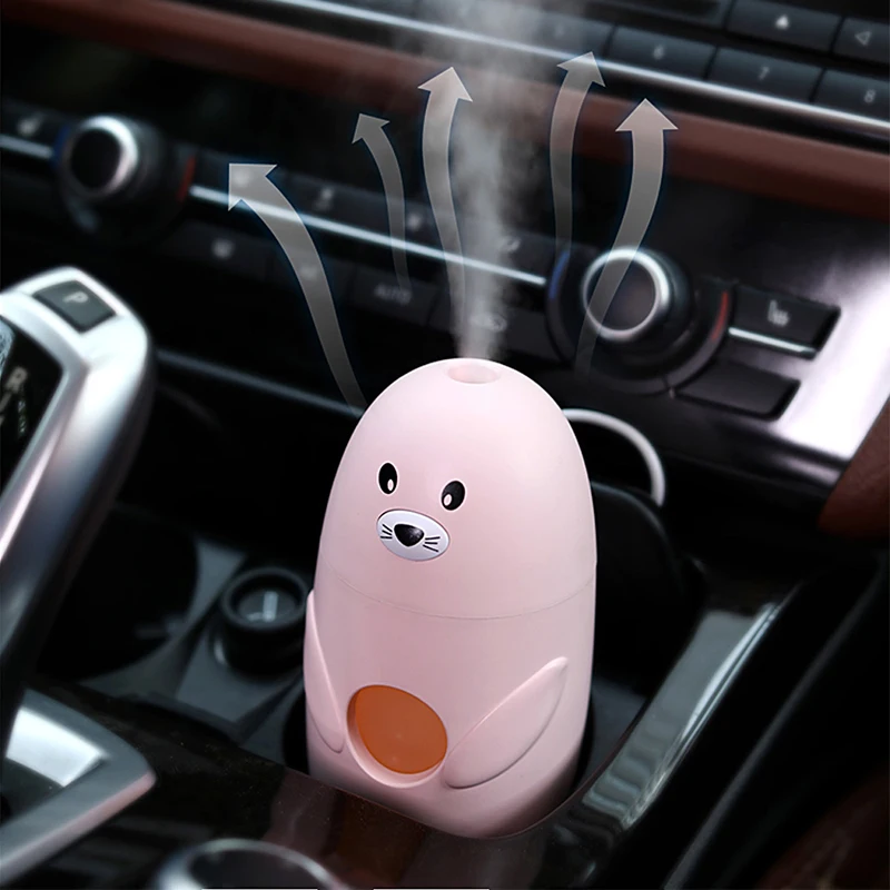 Mini Essential Oil Aromatherapy Diffuser Electric Car Aroma USB Air Humidifier Purifier LED | Бытовая техника