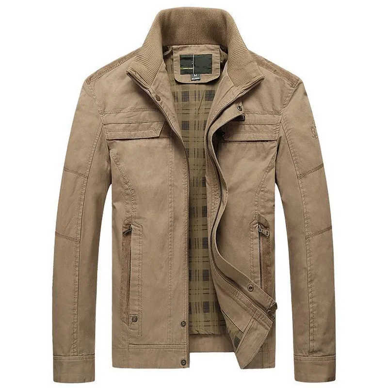 Men's Jacket khaki and army green colors Male Overcoat Casual Solid Jacket Man Jacket Cotton Plus Size Men's Coat ZHAN JDI JI PU
Men's Jacket khaki and army green colors Male Overcoat Casual Solid Jacket Man Jacket Cotton Plus Size Men's Coat ZHAN JDI JI PU
