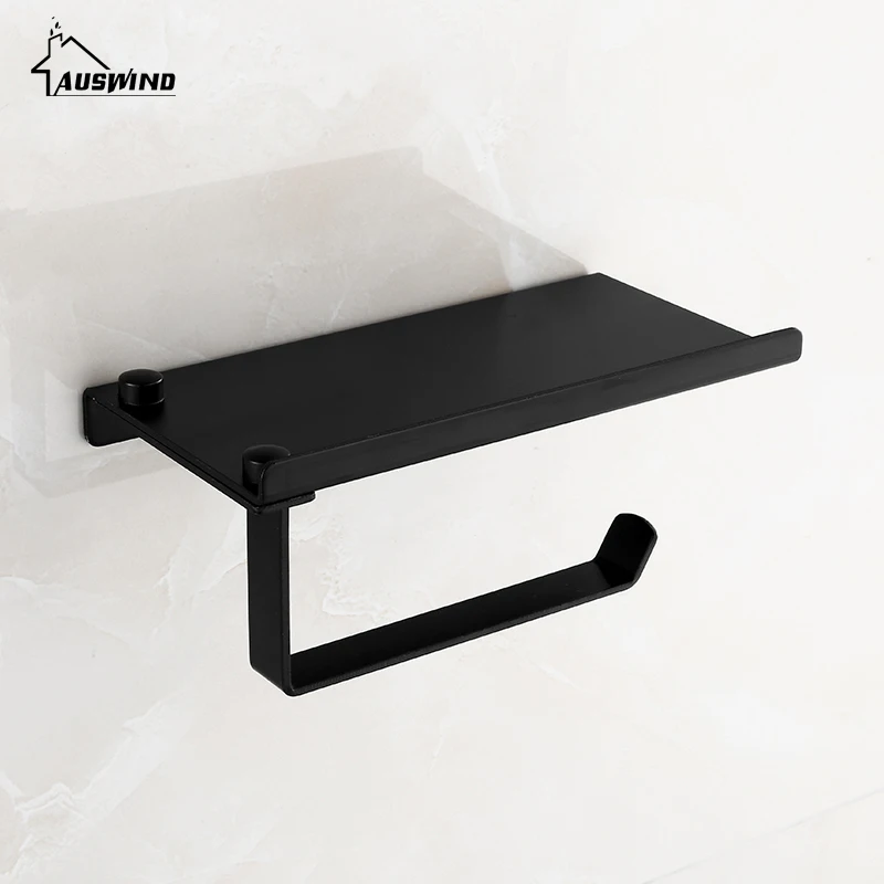 American Pattern Black Toilet Paper Holder For Phone Holder Rack Space Aluminum Antique Bathroom Set
American Pattern Black Toilet Paper Holder For Phone Holder Rack Space Aluminum Antique Bathroom Set