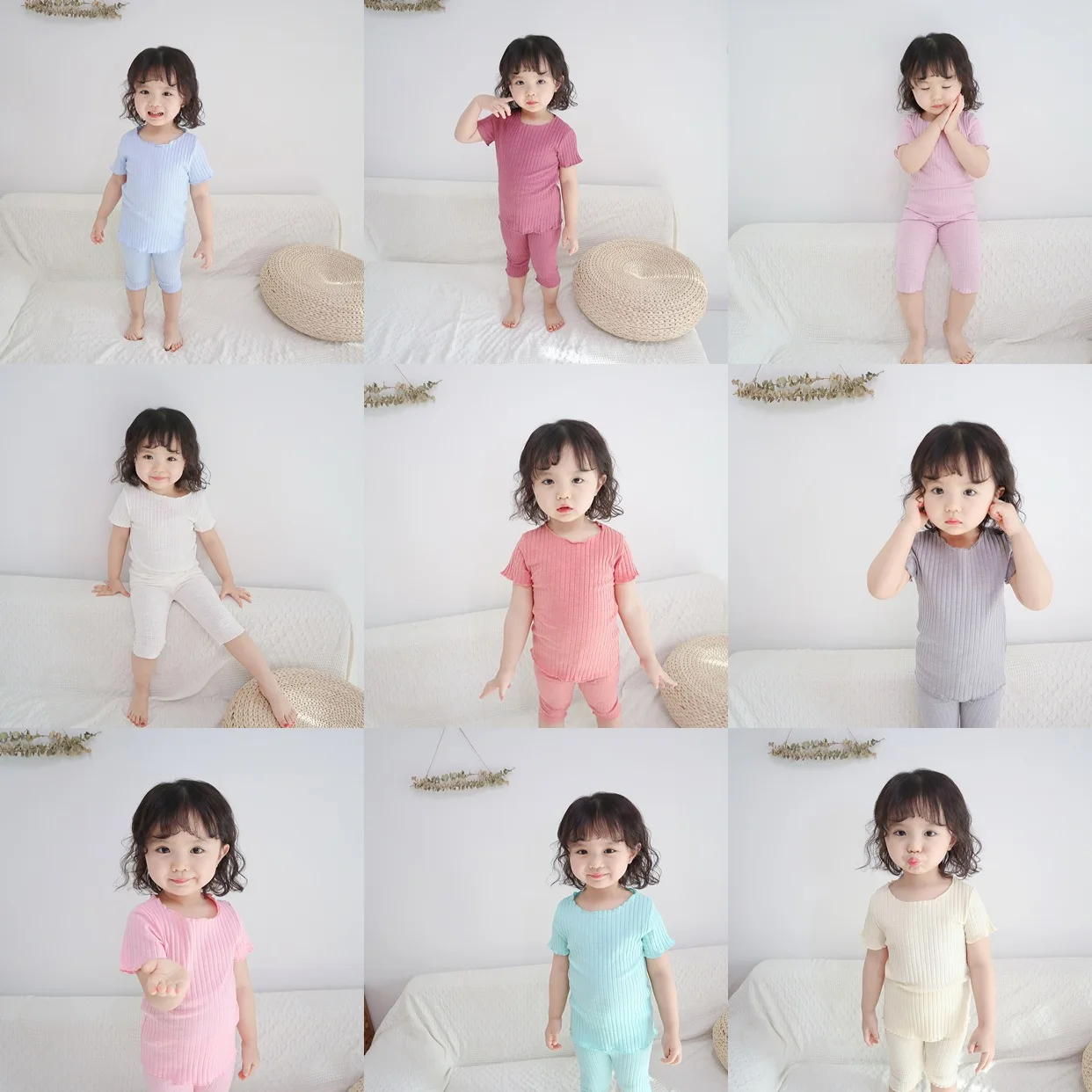 Наряды для Дня благодарения малышей детский пижамный комплект девочек с грибком