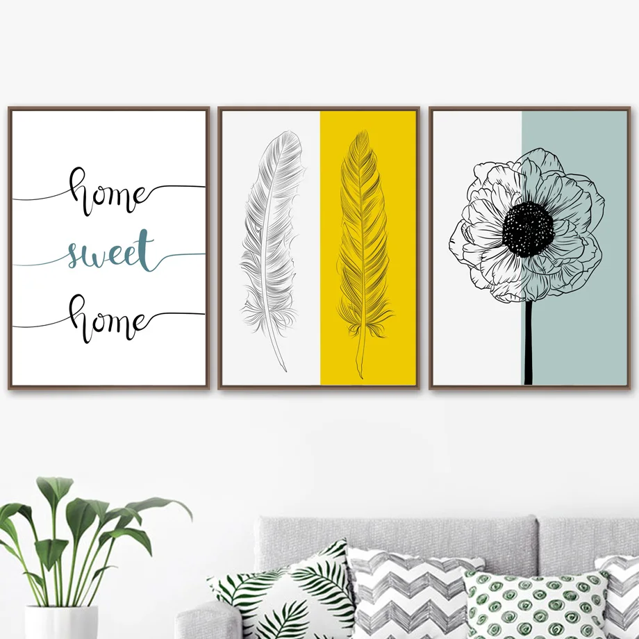 Flower Feather Landscape Nordic Minimalism Posters And Prints Wall Art Canvas Painting Wall Pictures For Living Room Home Decor
Flower Feather Landscape Nordic Minimalism Posters And Prints Wall Art Canvas Painting Wall Pictures For Living Room Home Decor