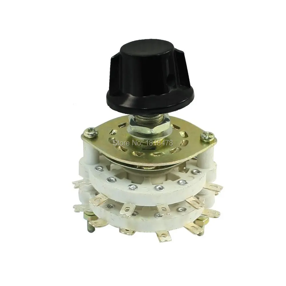 Plastic Structure 2P6T 2Pole 6 Position Channel Rotary Switch Selector KCT2*6
Plastic Structure 2P6T 2Pole 6 Position Channel Rotary Switch Selector KCT2*6