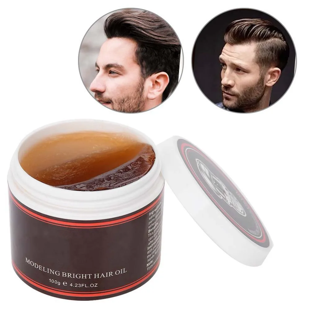 100g Matte Retro Hair Oil Clay Fluffy Hair Mud For keep men oil Hair wax High Strong cream slicked Hold Low Shine Styling Wax
100g Matte Retro Hair Oil Clay Fluffy Hair Mud For keep men oil Hair wax High Strong cream slicked Hold Low Shine Styling Wax