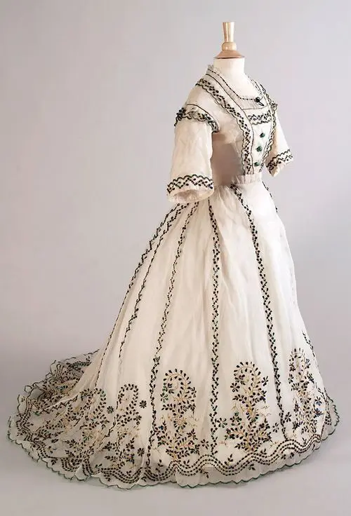 Винтажное платье для дня 1865, средневековая одежда, викторианское платье, атласное платье
Винтажное платье для дня 1865, средневековая одежда, викторианское платье, атласное платье