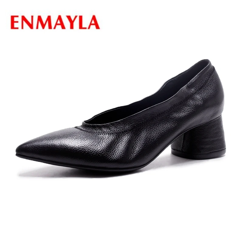 ENMAYLA Pointed Toe Casual Slip-On Round Heel Zapatos Mujer Tacon Ladies Shoes Women Shoes High Heel Size34-39 ZYL2022
ENMAYLA Pointed Toe Casual Slip-On Round Heel Zapatos Mujer Tacon Ladies Shoes Women Shoes High Heel Size34-39 ZYL2022