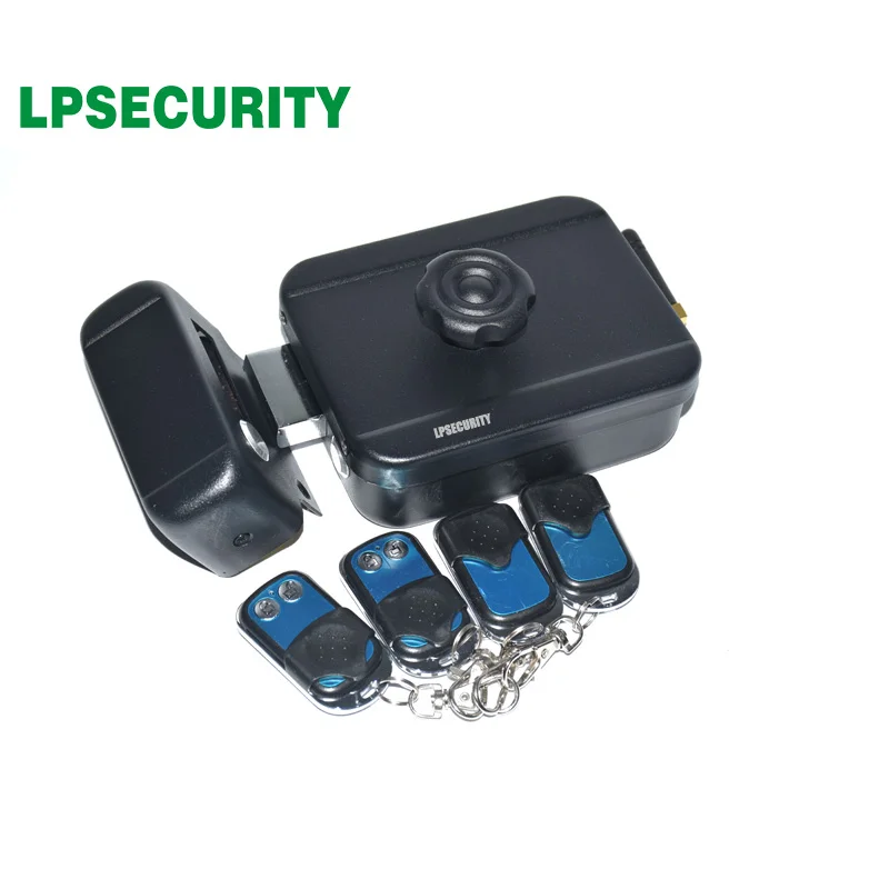 433MHz Wireless Remote control Electronic Rim Lock Electronic motor lock with remote handle use AA Battery Key optional
433MHz Wireless Remote control Electronic Rim Lock Electronic motor lock with remote handle use AA Battery Key optional