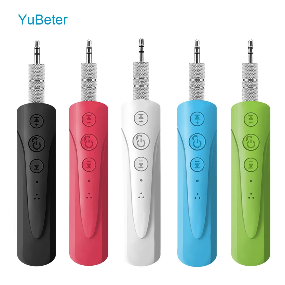 Беспроводной Bluetooth приемник YuBeter музыкальный аудиоадаптер 3 5 мм AUX разъем для
