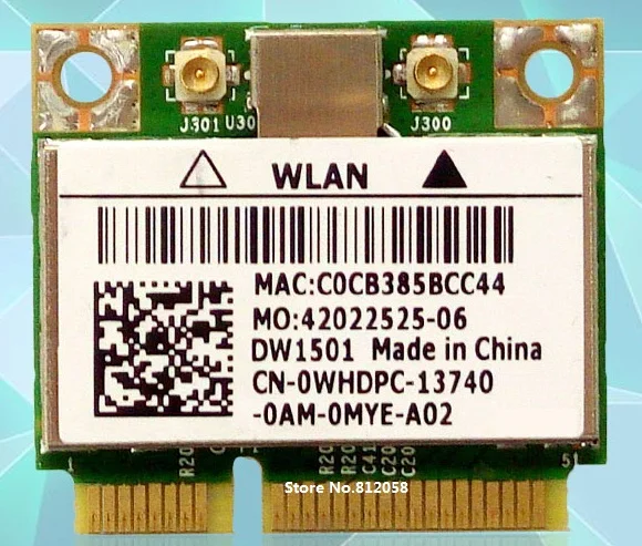 SSEA NEW For BROADCOM BCM94313HMG2L BCM4313 WiFi Wireless Card For DELL 3400 3500 E5530 E6330 E6430 E6230 DW1501 Tested Well
SSEA NEW For BROADCOM BCM94313HMG2L BCM4313 WiFi Wireless Card For DELL 3400 3500 E5530 E6330 E6430 E6230 DW1501 Tested Well