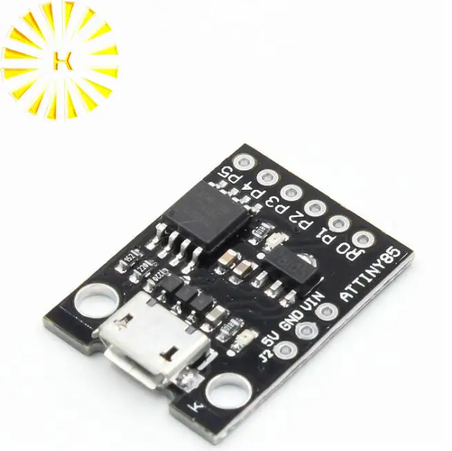 Плата разработки ATtiny ATtiny85 Digispark Kickstarter Micro USB, модуль для микроконтроллера Arduino с низкой мощностью
Плата разработки ATtiny ATtiny85 Digispark Kickstarter Micro USB, модуль для микроконтроллера Arduino с низкой мощностью