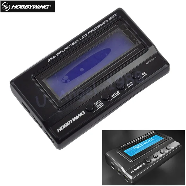 Многофункциональная ЖК программа HOBBYWING 3 в 1 программная карта (встроенный с USB