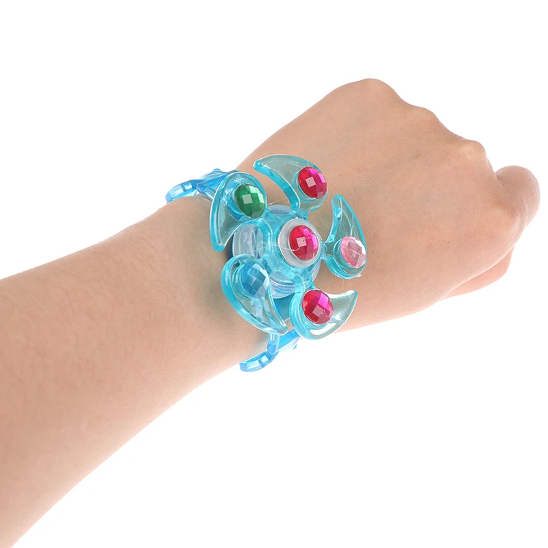 Children's Luminous Wrist Band Manual Rotating Soft Flash Gyro Bracelet LED Cartoon Lights Glow In The Dark Toys for Kids
Children's Luminous Wrist Band Manual Rotating Soft Flash Gyro Bracelet LED Cartoon Lights Glow In The Dark Toys for Kids