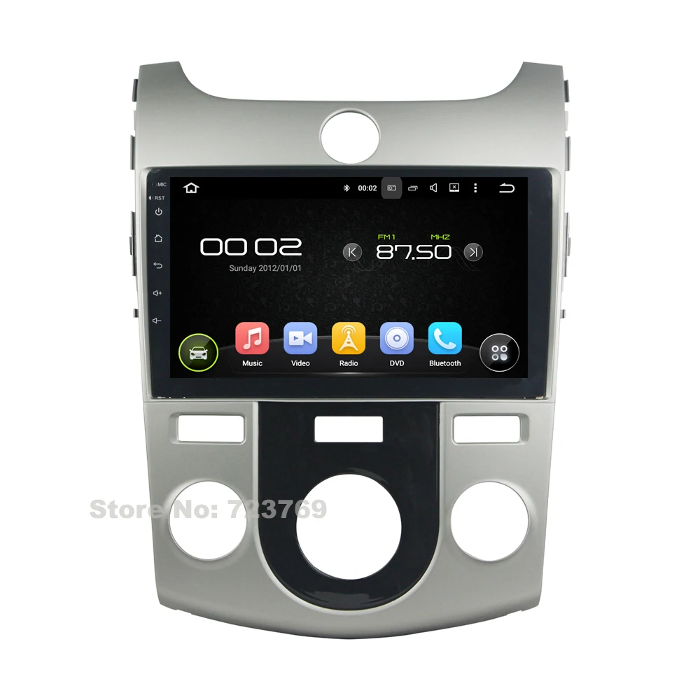 9 inch Screen 4G RAM Android 8.0 Car DVD Player GPS Navigation System Media Stereo Audio Video for Kia Cerato Forte 2008-2012
9 inch Screen 4G RAM Android 8.0 Car DVD Player GPS Navigation System Media Stereo Audio Video for Kia Cerato Forte 2008-2012