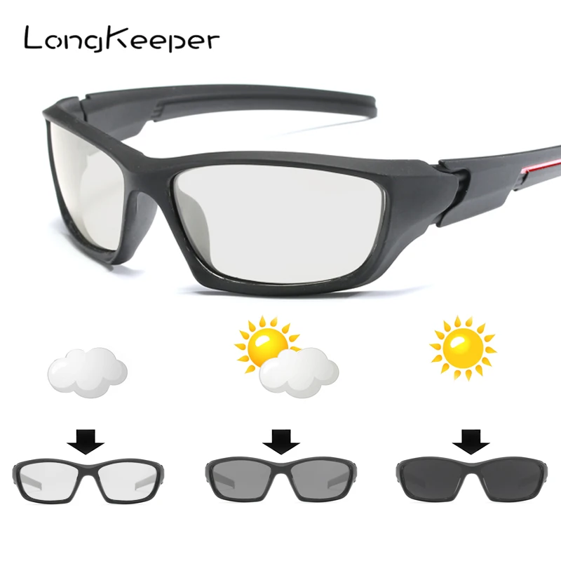 LongKeeper 2018 Polarized Photochromic Sunglasses for Men and Women Safety Discoloration Driving Sun Glasses Gafes 1024/31/45-BS
LongKeeper 2018 Polarized Photochromic Sunglasses for Men and Women Safety Discoloration Driving Sun Glasses Gafes 1024/31/45-BS