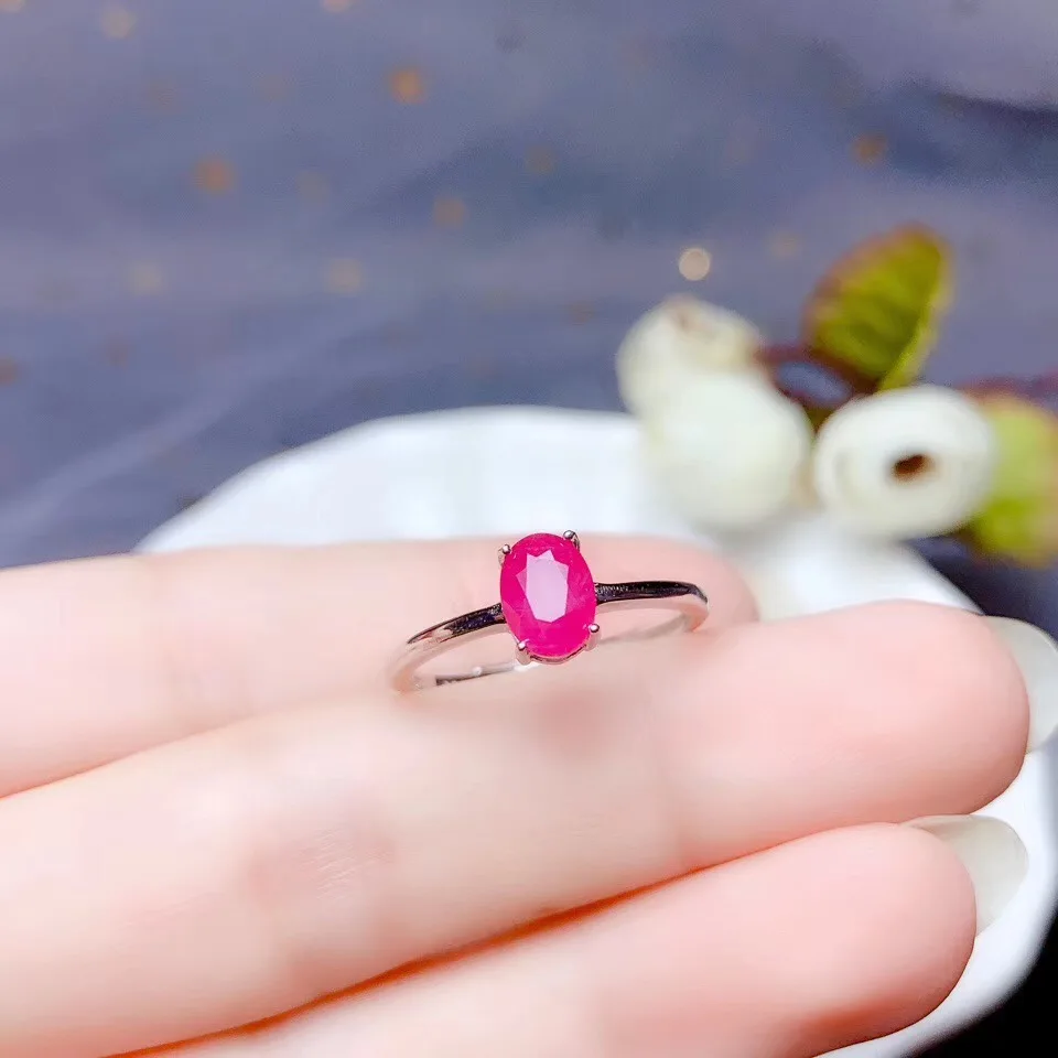 Fine Jewelry Natural Myanmar Ruby Ring For Women Men Love Gift 925 Silver 5x7mm Beads Pink Gemstone Adjustable Ring AAAAA
Fine Jewelry Natural Myanmar Ruby Ring For Women Men Love Gift 925 Silver 5x7mm Beads Pink Gemstone Adjustable Ring AAAAA