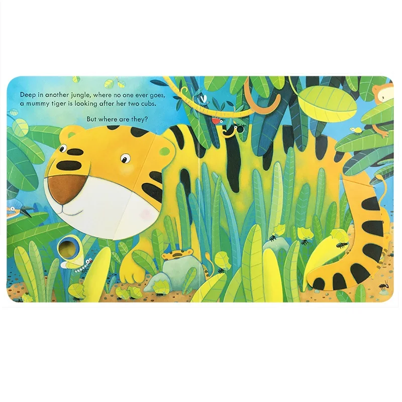 Original English Educational Picture Books Peep Inside The Jungle For Baby Early Childhood gift Children reading book
Original English Educational Picture Books Peep Inside The Jungle For Baby Early Childhood gift Children reading book