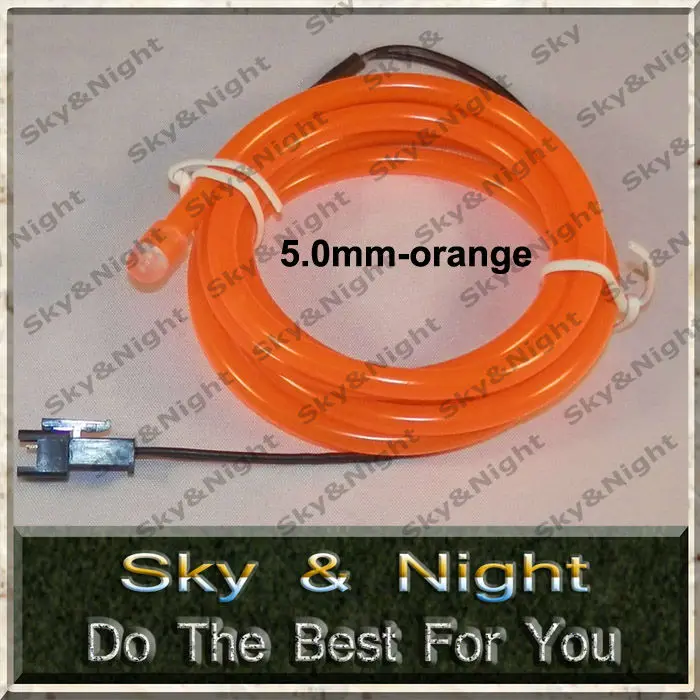 A quality Orange Neon light tube 5.0mm -50M el wire +220v Inverter +free shipping ten colors are available
A quality Orange Neon light tube 5.0mm -50M el wire +220v Inverter +free shipping ten colors are available