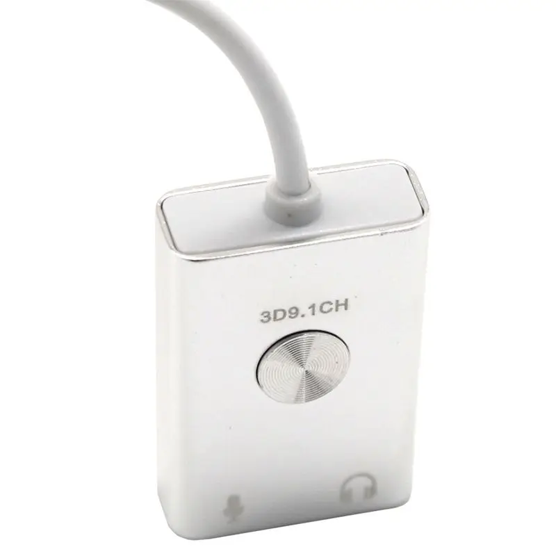 USB Virtual 9.1 Sound Adapter With Port For Desktop Or Laptop | Компьютеры и офис