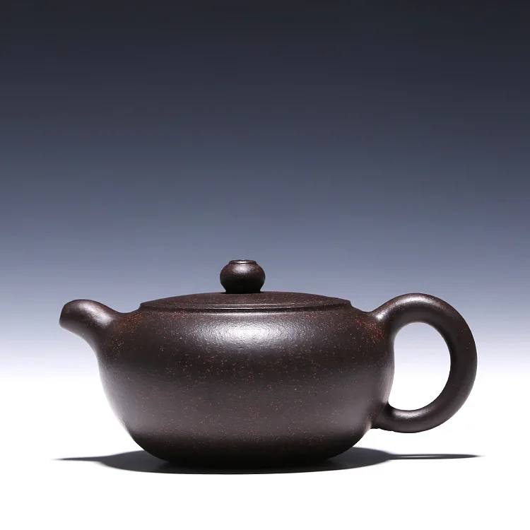H1577 Han Jun pot about 200cc authentic Yixing famous teapot ore black steel Zhu mud special offer
H1577 Han Jun pot about 200cc authentic Yixing famous teapot ore black steel Zhu mud special offer
