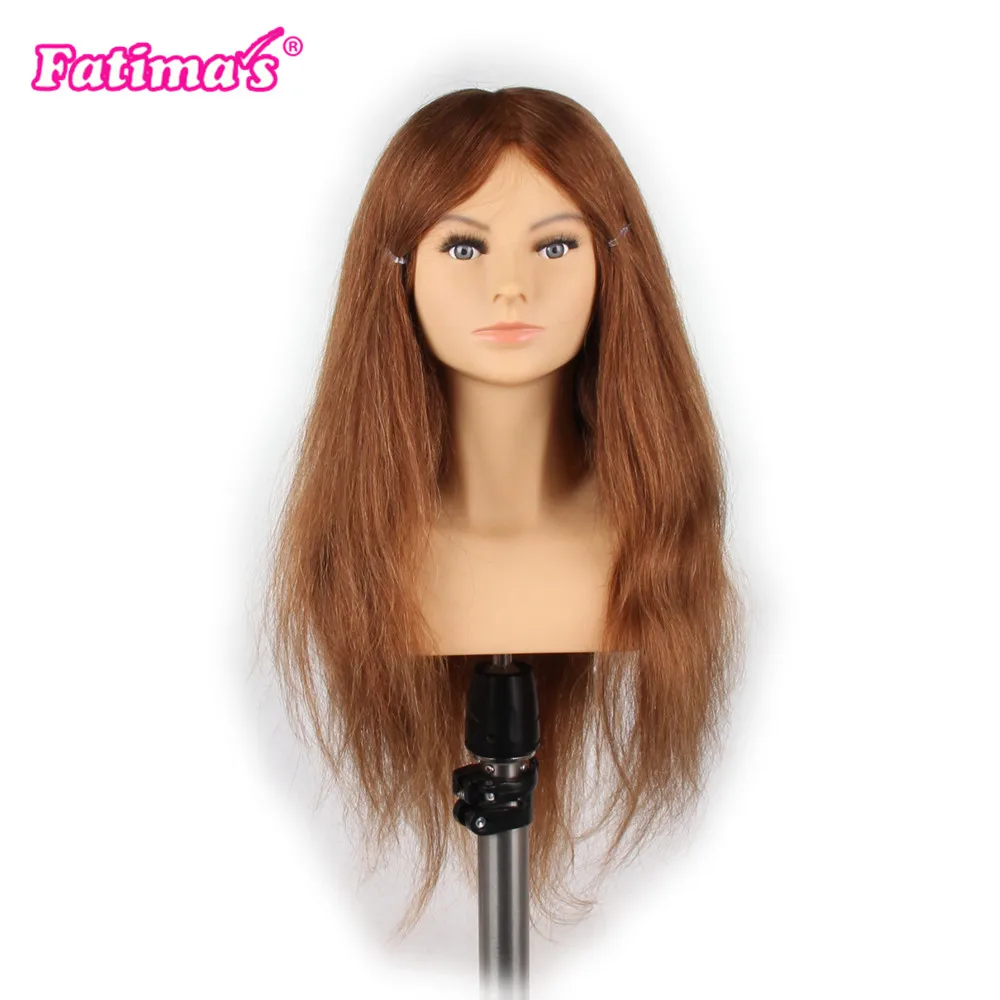 Fatimas 24 &quotУчебные головы манекены для парикмахеров манекен голове волосы