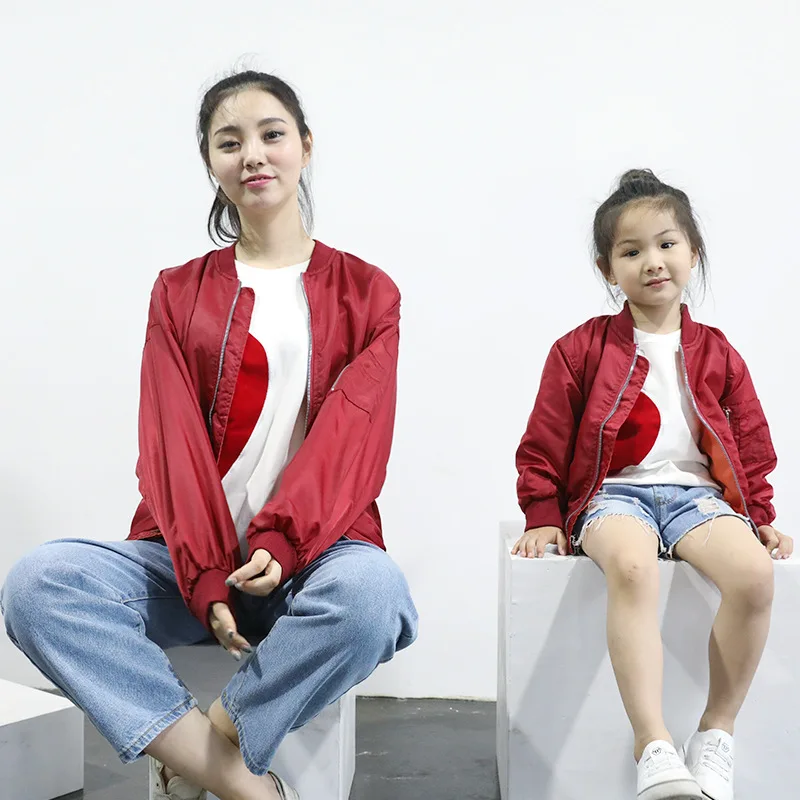 Mother Kids Boy Girl Jackets Mommy Mum and Daughter Son Coat 2018 New Family Baseball Jacket Family Matching Clothes Outwear
Mother Kids Boy Girl Jackets Mommy Mum and Daughter Son Coat 2018 New Family Baseball Jacket Family Matching Clothes Outwear