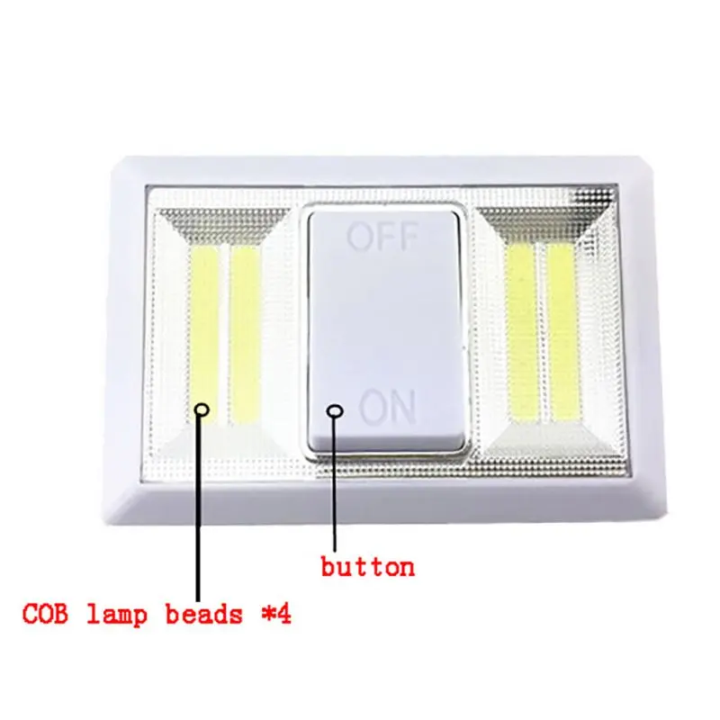 4 LED Garage Under Cabinet Lights Magnetic Ultra Bright Mini Night Cordless Lamp Battery Operated for Wall Light
4 LED Garage Under Cabinet Lights Magnetic Ultra Bright Mini Night Cordless Lamp Battery Operated for Wall Light