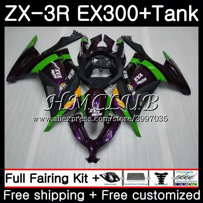 Впрыска для KAWASAKI NINJA фиолетовый зеленый EX 300 ZX 3R 300R 2013 2014 2015 47HC. 11 ZX3R EX300 ZX-3R ZX300R 13 14 15 обтекатель oem
Впрыска для KAWASAKI NINJA фиолетовый зеленый EX 300 ZX 3R 300R 2013 2014 2015 47HC. 11 ZX3R EX300 ZX-3R ZX300R 13 14 15 обтекатель oem