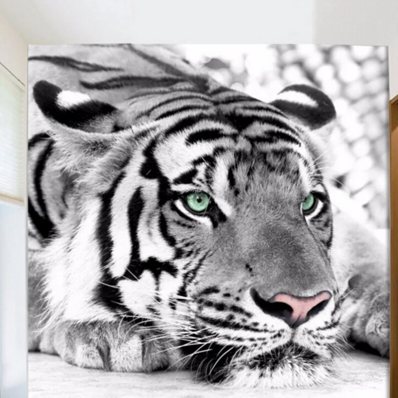 Beibehang Black and white animal 3d wallpaper large mural wallpaper for living room sofa bedroom TV backdrop modern wallpaper
Beibehang Black and white animal 3d wallpaper large mural wallpaper for living room sofa bedroom TV backdrop modern wallpaper