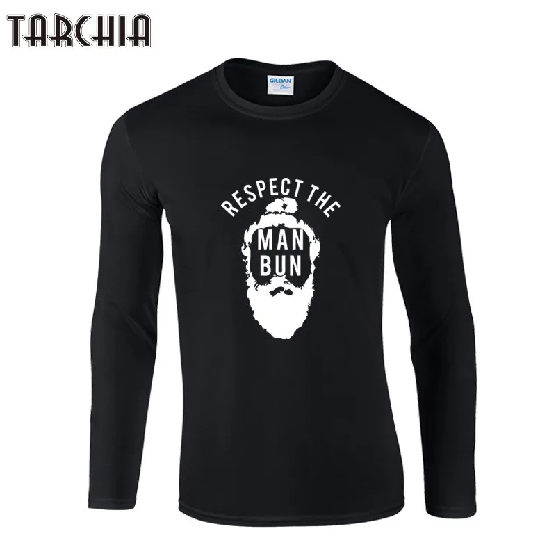 TARCHIA Autumn Long Sleeve Men RESPECT THE MAN T Shirt Classic O-Neck Slim Fit Fashion Casual Cotton T-Shirt Homme Men Clothing
TARCHIA Autumn Long Sleeve Men RESPECT THE MAN T Shirt Classic O-Neck Slim Fit Fashion Casual Cotton T-Shirt Homme Men Clothing
