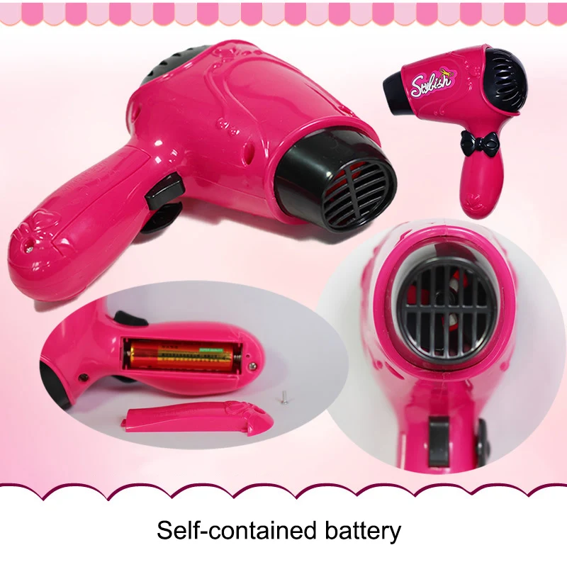 Kids Beauty Toys Set Makeup Handbag Mirror Hair-dryer Hair Clips for Girls YH-17
Kids Beauty Toys Set Makeup Handbag Mirror Hair-dryer Hair Clips for Girls YH-17