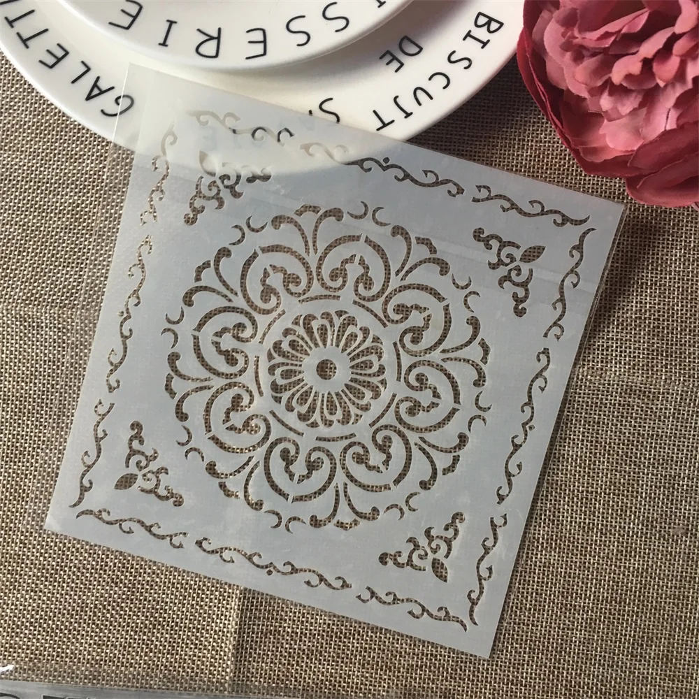 1Pcs 5.9" Flower Circle DIY Craft Layering Stencils Wall Painting Scrapbooking Stamping Embossing Album Paper Card Template
1Pcs 5.9" Flower Circle DIY Craft Layering Stencils Wall Painting Scrapbooking Stamping Embossing Album Paper Card Template