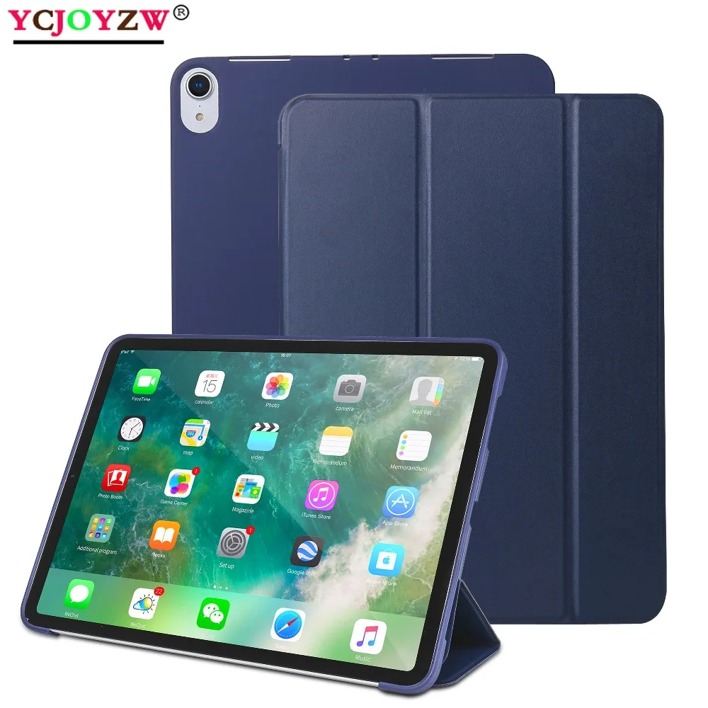 Soft bottom Case For New iPad Pro 11 2018 Release Ultra Slim Shockproof PU Leather Trifold Stand Cover For iPad Pro 11 case
Soft bottom Case For New iPad Pro 11 2018 Release Ultra Slim Shockproof PU Leather Trifold Stand Cover For iPad Pro 11 case