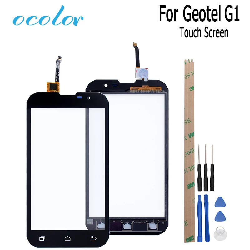 Ocolor для Geotel G1 Сенсорный экран сенсорный Панель идеальный ремонт Запчасти телефон