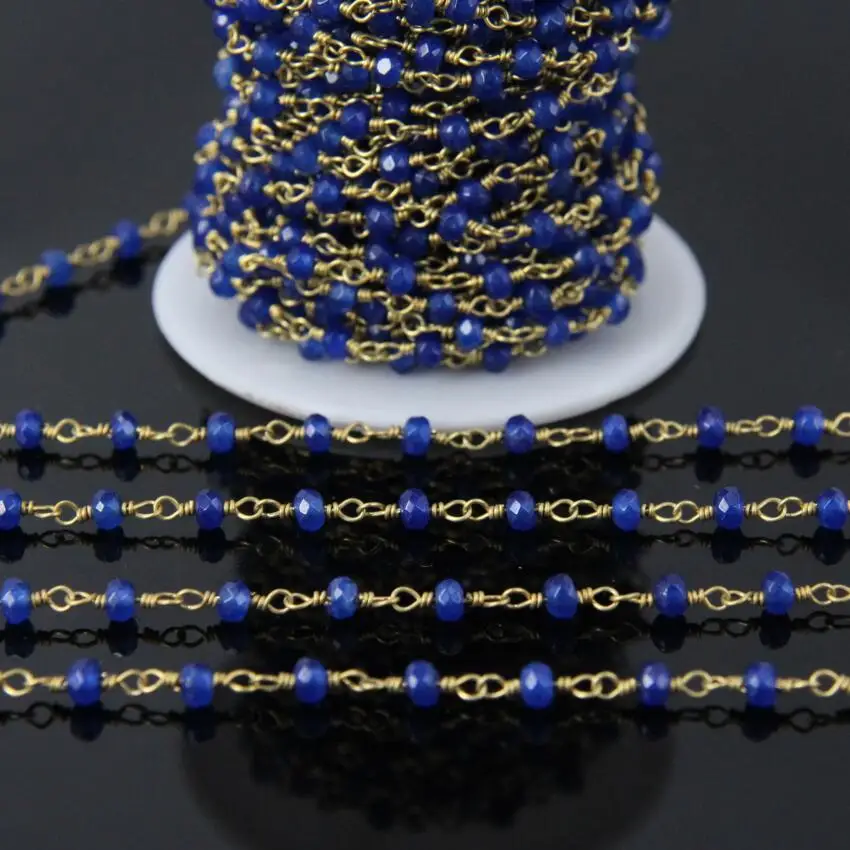 3x4mm,Drak Blue Malaysia Jades Faceted Rondelle bead Rosary Chain,Fashion Jaspers Abacus beads Link Brass Wire Wrapped Chains
3x4mm,Drak Blue Malaysia Jades Faceted Rondelle bead Rosary Chain,Fashion Jaspers Abacus beads Link Brass Wire Wrapped Chains