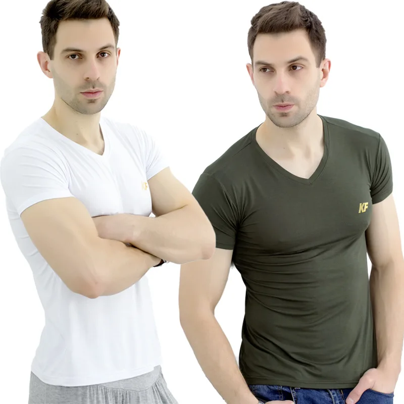 2019 New fashion Summer Thin Bamboo Fiber Softening Large Men Short Sleeve V-neck Casual T-shirt Plus Size XL 2XL 3XL4XL 5XL 6XL
2019 New fashion Summer Thin Bamboo Fiber Softening Large Men Short Sleeve V-neck Casual T-shirt Plus Size XL 2XL 3XL4XL 5XL 6XL