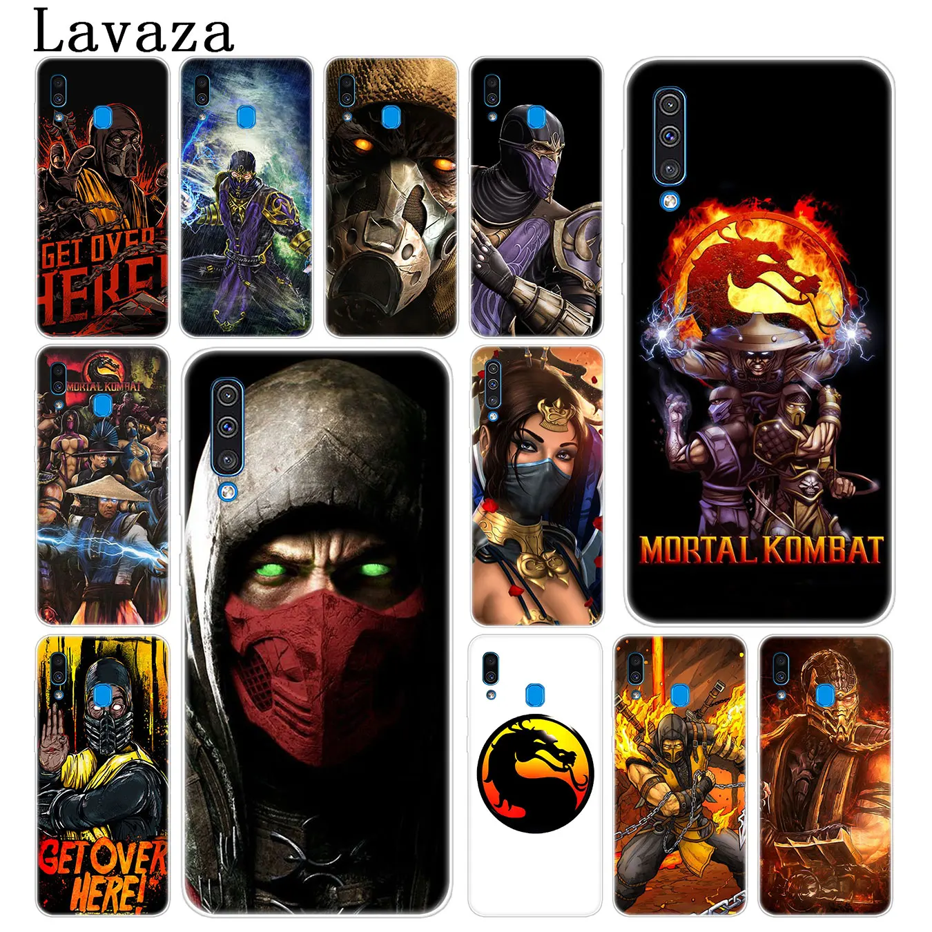 Фото Прозрачный чехол Lavaza для Samsung Galaxy A70 A60 A50 A40 A30 A20 A10 M10 M20 M30 M40 A20e|Бамперы| |