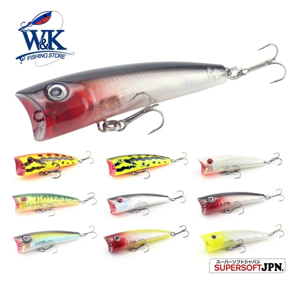 Classical Popper Hard Lure at 7cm 10g Floating Fishing Lure Topwater Hard Baits for Big Mouth Bass Pike Fishing Bait Hard Lures
Classical Popper Hard Lure at 7cm 10g Floating Fishing Lure Topwater Hard Baits for Big Mouth Bass Pike Fishing Bait Hard Lures