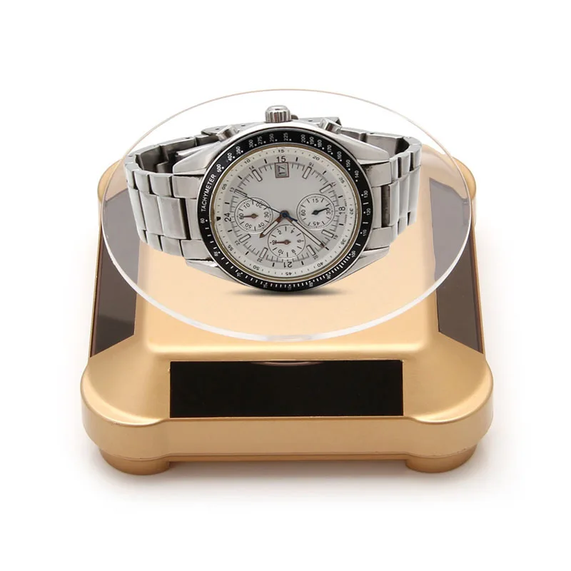 JAVRICK Double-Use Solar Power 360 Rotating Display Stand Table Watch Stand Display Solar Power Jewelry Display Stand
JAVRICK Double-Use Solar Power 360 Rotating Display Stand Table Watch Stand Display Solar Power Jewelry Display Stand