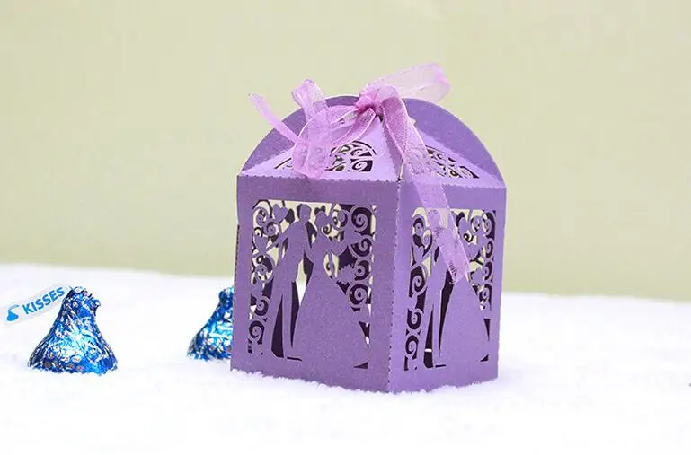 100pcs Laser Cut Hollow Bride&Groom Candy Box Chocolates Boxes With Ribbon For Wedding Party Baby Shower Favor Gift
100pcs Laser Cut Hollow Bride&Groom Candy Box Chocolates Boxes With Ribbon For Wedding Party Baby Shower Favor Gift