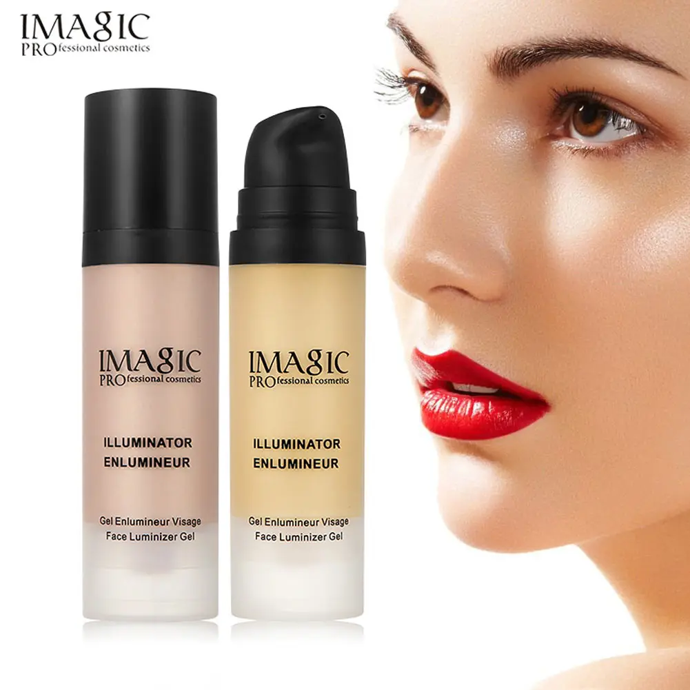 IMAGIC Face Gold Хайлайтер для макияжа Жидкий светящийся осветитель контур лица