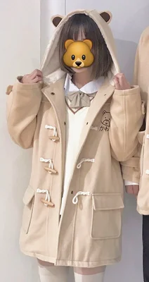 Autumn and winter, cute and plush woolen coat couples students thicken woolen coat women
Autumn and winter, cute and plush woolen coat couples students thicken woolen coat women