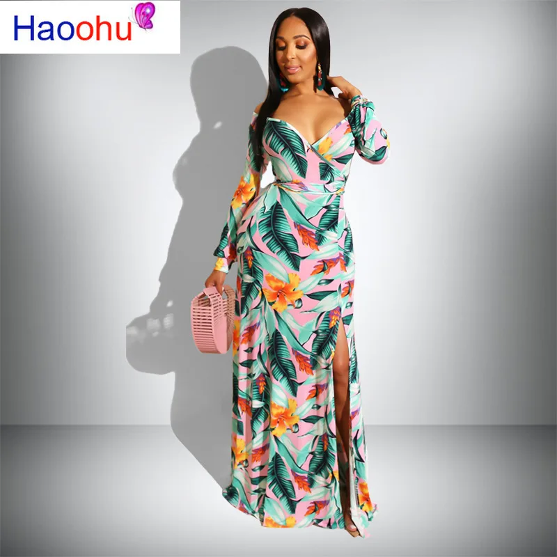Summer Boho Floral Long Dress Women Sexy V Neck Travel Long Sleeve Elegant Holiday Ladies Romantic Printed Casual Maxi Dresses
Summer Boho Floral Long Dress Women Sexy V Neck Travel Long Sleeve Elegant Holiday Ladies Romantic Printed Casual Maxi Dresses