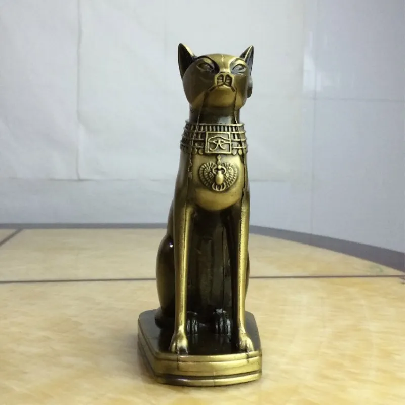 Metal Statue Egyptian Cat God Figurine Cat Ancient Egypt Metal Sculpture Home Desk Office Decor Gift Home Decoration Accessories
Metal Statue Egyptian Cat God Figurine Cat Ancient Egypt Metal Sculpture Home Desk Office Decor Gift Home Decoration Accessories