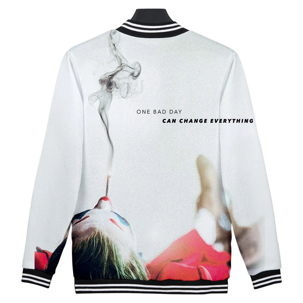 Joker 2019 Baseball Jacket long sleeve with pockets single-breasted casual stylish for women men
Joker 2019 Baseball Jacket long sleeve with pockets single-breasted casual stylish for women men