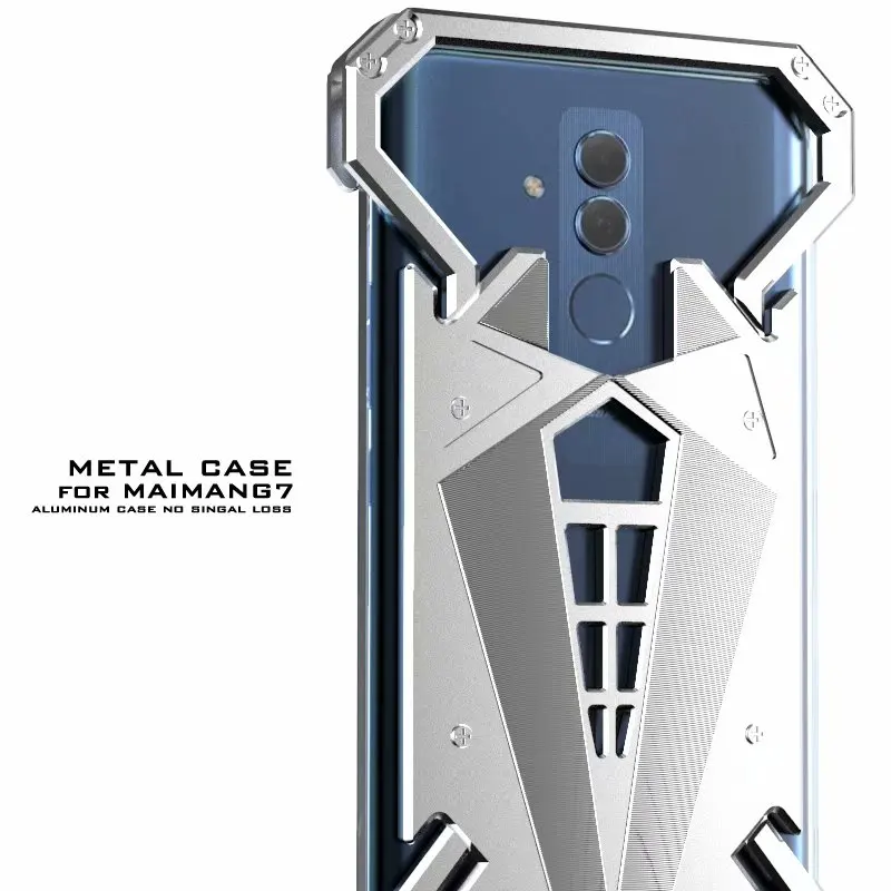 Чехол-накладка для Huawei Mate 20 Pro, металлический, алюминиевый сплав, противоударный
Чехол-накладка для Huawei Mate 20 Pro, металлический, алюминиевый сплав, противоударный