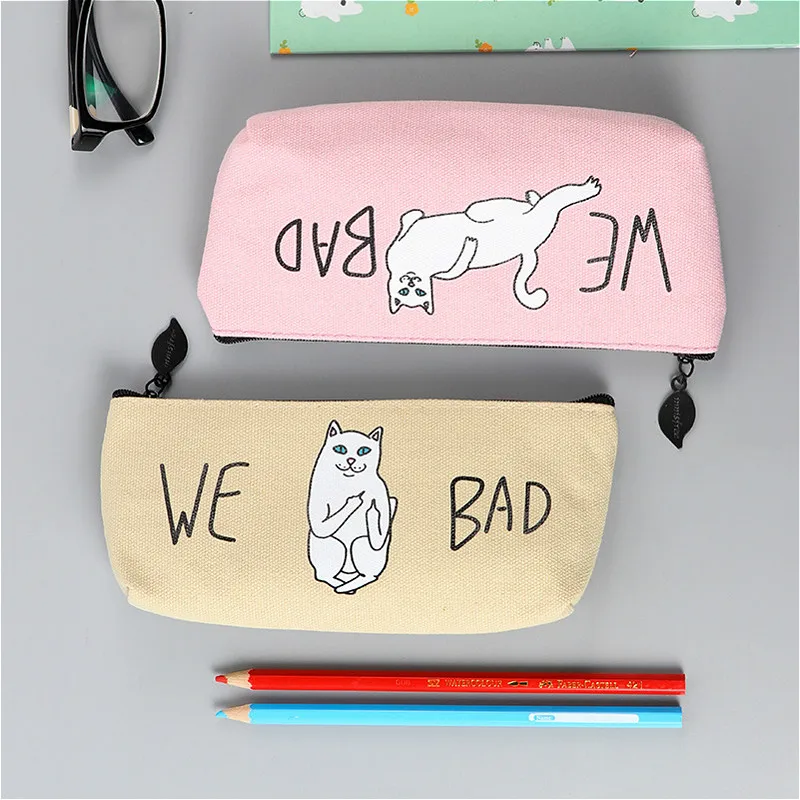 New 1pcs Kawaii White Cat Pencil Case Cosmetic Bag Pen Box for Girls Gift Stationery Pouch School Office Supplies
New 1pcs Kawaii White Cat Pencil Case Cosmetic Bag Pen Box for Girls Gift Stationery Pouch School Office Supplies