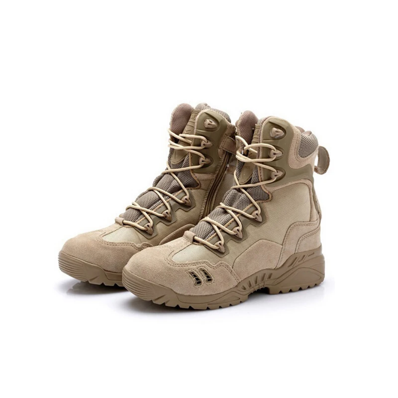 Men Tactical Combat Military Non-slip Sports Outdoor Boots Desert Camping Travel Leather Hiking Climbing Male Shoes Sneakers
Men Tactical Combat Military Non-slip Sports Outdoor Boots Desert Camping Travel Leather Hiking Climbing Male Shoes Sneakers
