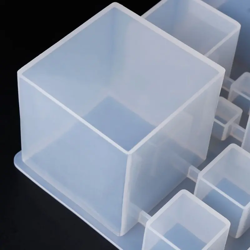 Silicone Mold Conjoint Cube Mirror Different Sizes Combine DIY Jewelry Making Cake Decoration Crafts Epoxy Resin Tools Molds
Silicone Mold Conjoint Cube Mirror Different Sizes Combine DIY Jewelry Making Cake Decoration Crafts Epoxy Resin Tools Molds
